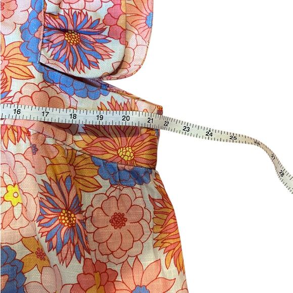 Tuckernuck x Cameran Eubanks Wimberly Folly Floral Flutter Sleeve Mini Dress XXL - Picture 4 of 8